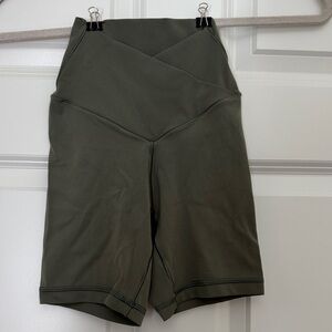 Aerie Crossover Olive Green Spandex